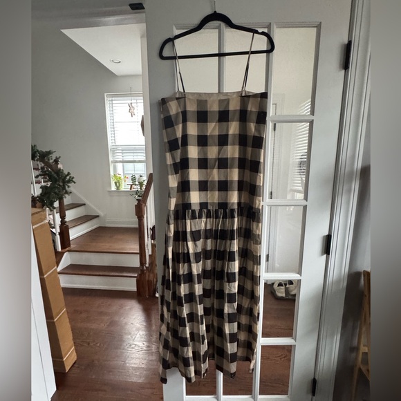 NWT Anthropologie SER.O.YA Ayden Linen Blend Sleeveless Drop-Waist Maxi Dress - Picture 6 of 9